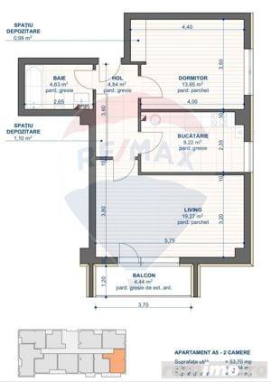 Apartament Nou de Vânzare 2 Camere în Iasi - CUG - 0% Comision - imagine 14