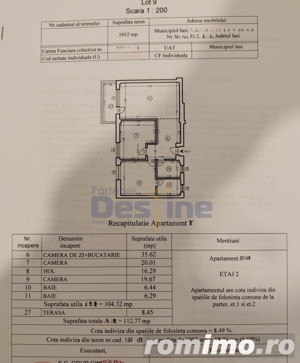 PENTHOUSE 3 camere Open space 104,32mp + Terasa 8,45 mp - BUCIUM - imagine 7