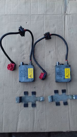 Far xenon, Hella 148474-00, partea dreapta, Audi A6 C5 2000, turbocompresor, compresor clima, airbag - imagine 8