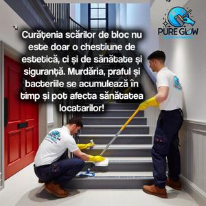 Curățenie profesională pentru scări de bloc   Brașov