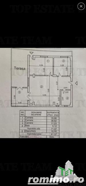 PLATA IN RATE - Apartament 3 camere cu terasa de vanzare in zona Parc Bazilescu - imagine 14