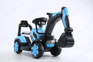 Mini excavator pt. copii, Kinderauto BJXZ216 cu incarcator manual