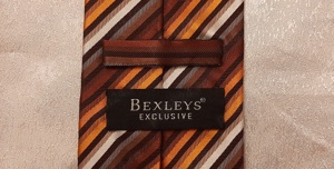 Cravata Bexleys, matase, model dungi - imagine 3