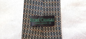 Cravata René Chagal, matase Myung-ju, model geometric - imagine 3