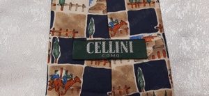 Cravata Cellini, matase, model curse de cai - imagine 3