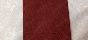 Cravata MAAF, matase, model delfini - imagine 2