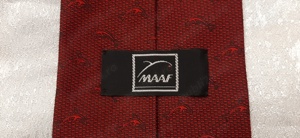 Cravata MAAF, matase, model delfini - imagine 3