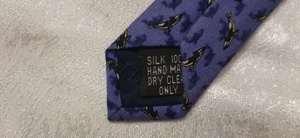 Cravata Tie Land, matase, model balene - imagine 4