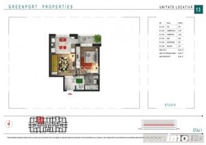 Apartament 2 camere ideal investitie-Incalzire Pardoseala/Parcare Bonus  - imagine 2