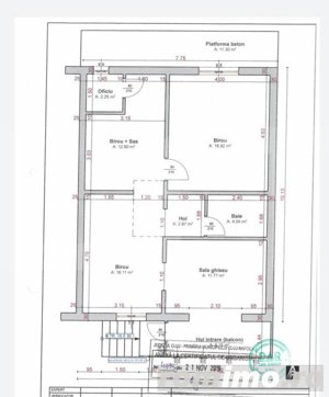 Spatiu birouri, 80 mp, zona Mc Donald's, Manastur - imagine 2