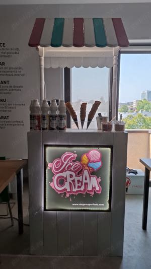 Ice cream bar sau Donuts wall panou de gogosi