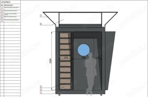 Container modular comercial - cafea, food, bar - imagine 8