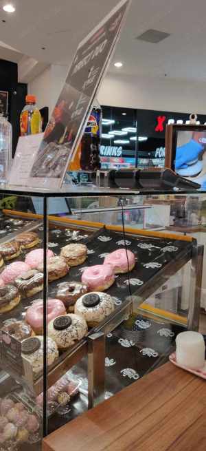 Vitrina sticla securizata 8mm inchisa cu usi glisante + suport inox - imagine 4