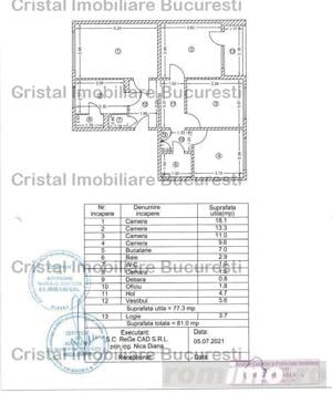 Apartament 4 camere de vanzare ultramodern Pacii - imagine 8