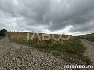 Teren de vanzare intravilan Sura Mare Sibiu 400 mp zona deosebita - imagine 2