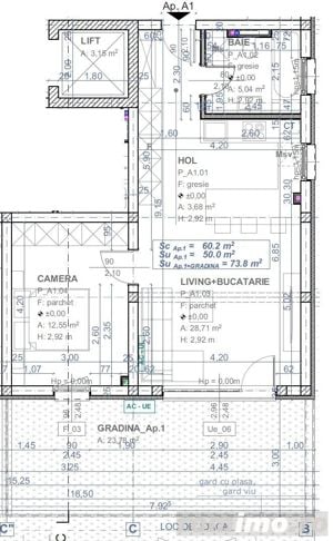 Apartamente decomandate | Lift | Gradina proprie | Dezvoltator - imagine 11