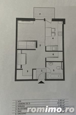 Comision 0% Apartament cu o camera, 44 mp+balcon, ansamblul New City Frunzisului - imagine 9