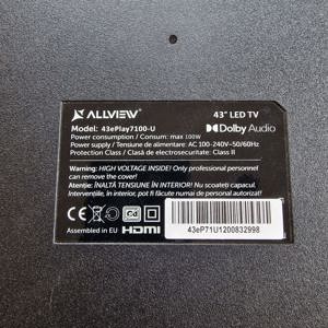 Dezmembrez smart tv Allview 43ePlay 7100 u