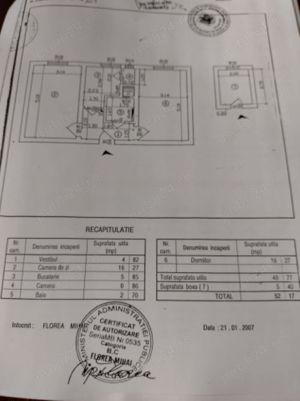 Apartament 2 camere decomandat, 52 mp, Floreasca, 139.000euro - imagine 9