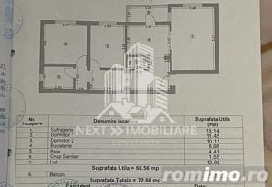 Apartament 3 camere | 72.68mp - Decomandat | Far | Centrală Termică - imagine 12