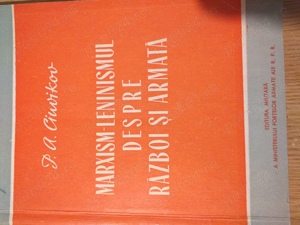 Marxism-leninismul despre razboi si armata - P. A. Ciuvikov
