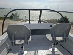 Barca din aluminiu Alphaboat Danube 530 - imagine 2