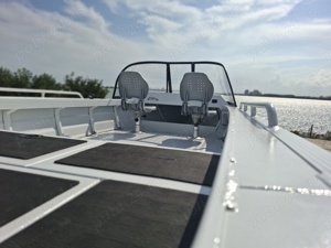 Barca din aluminiu Alphaboat Danube 530 - imagine 4