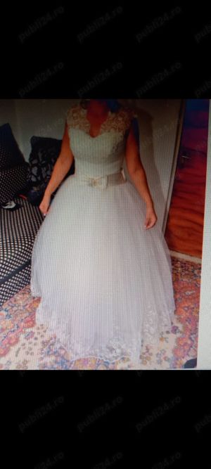 rochie de mireasa printesa - imagine 4