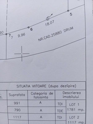 Vând teren intravilan în Puchenii Moșneni 1781 mp , deschidere 56 ml.la asfalt , utilități aproape. - imagine 4