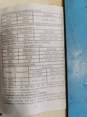 Vând Clamp meter - imagine 2