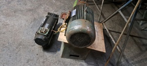 motor electric 380v,  - 4kw ,- 960 rot   minut, in perfectă stare de funcționare, - generator  - imagine 4