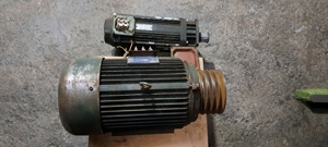 motor electric 380v,  - 4kw ,- 960 rot   minut, in perfectă stare de funcționare, - generator  - imagine 8