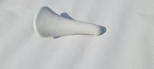 Sa din piele alba pentru cursiera,semicursiera Made in ITALY - imagine 2