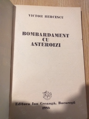 Victor Bercescu - Bombardament cu asteroizi - imagine 2