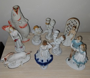 Set 9 bibelouri portelan (Curtea de Arges) - imagine 3