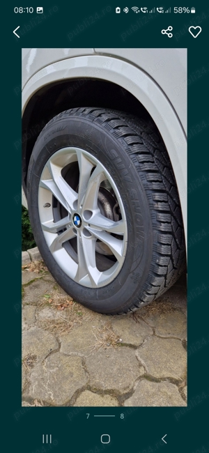 Jante aliaj 18 anvelope 225/60/R18 pt BMW X3 - imagine 4