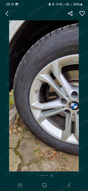 Jante aliaj 18 anvelope 225/60/R18 pt BMW X3 - imagine 3