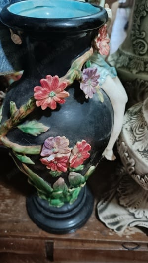 Vaza ceramica vintage deosebita