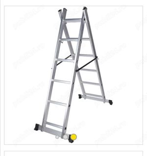 Scară aluminiu, folosita sau noua (plianta, culisanta, multifuncțională, telescopica) 