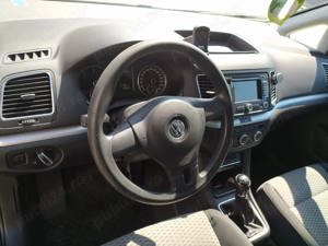 Volkswagen Sharan 2013 Trendline, 2.0 TDI, 115 CP, 5 locuri, distributie schimbata recent - imagine 6