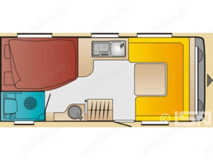  Rulotă Fendt Karaat 470 TF - imagine 10