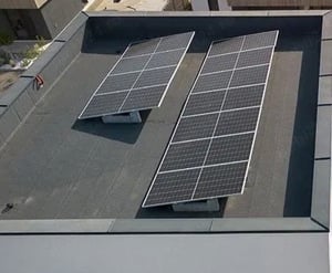 Vila economica finalizata Balotesti vata minerala panouri fotovoltaice - imagine 8