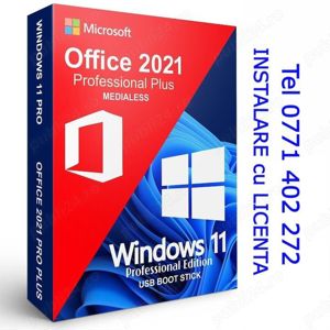 Instalare WINDOWS 11*10 Imprimanta OFFICE la domiciliul clientului