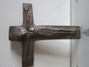 cadou rar Cruce mica Crucifix Corpus Christi design stilizat Weinert 