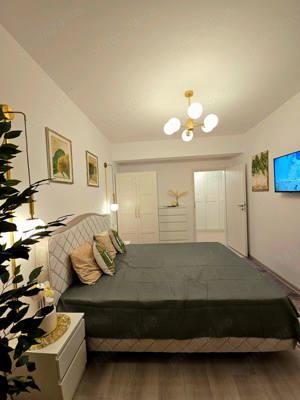 Inchiriez apartament modern ,utilat complet , metrou Popesti Leordeni - imagine 7