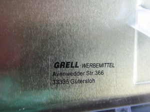 cadou rar Tabla pt scris cu creta Bere Pilsner Reclama Metalica 3D +2 magneti Germany sigilata - imagine 4