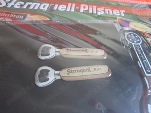 cadou rar Tabla pt scris cu creta Bere Pilsner Reclama Metalica 3D +2 magneti Germany sigilata - imagine 7