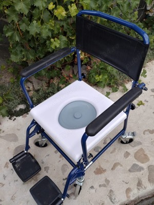 Toaletă portabilă cu roti - imagine 2