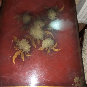 Set 3 măsuțe suprapuse decorate