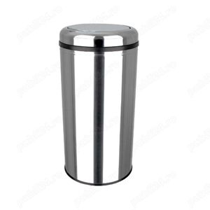 Cos gunoi cu capac gravitational crom 20 l